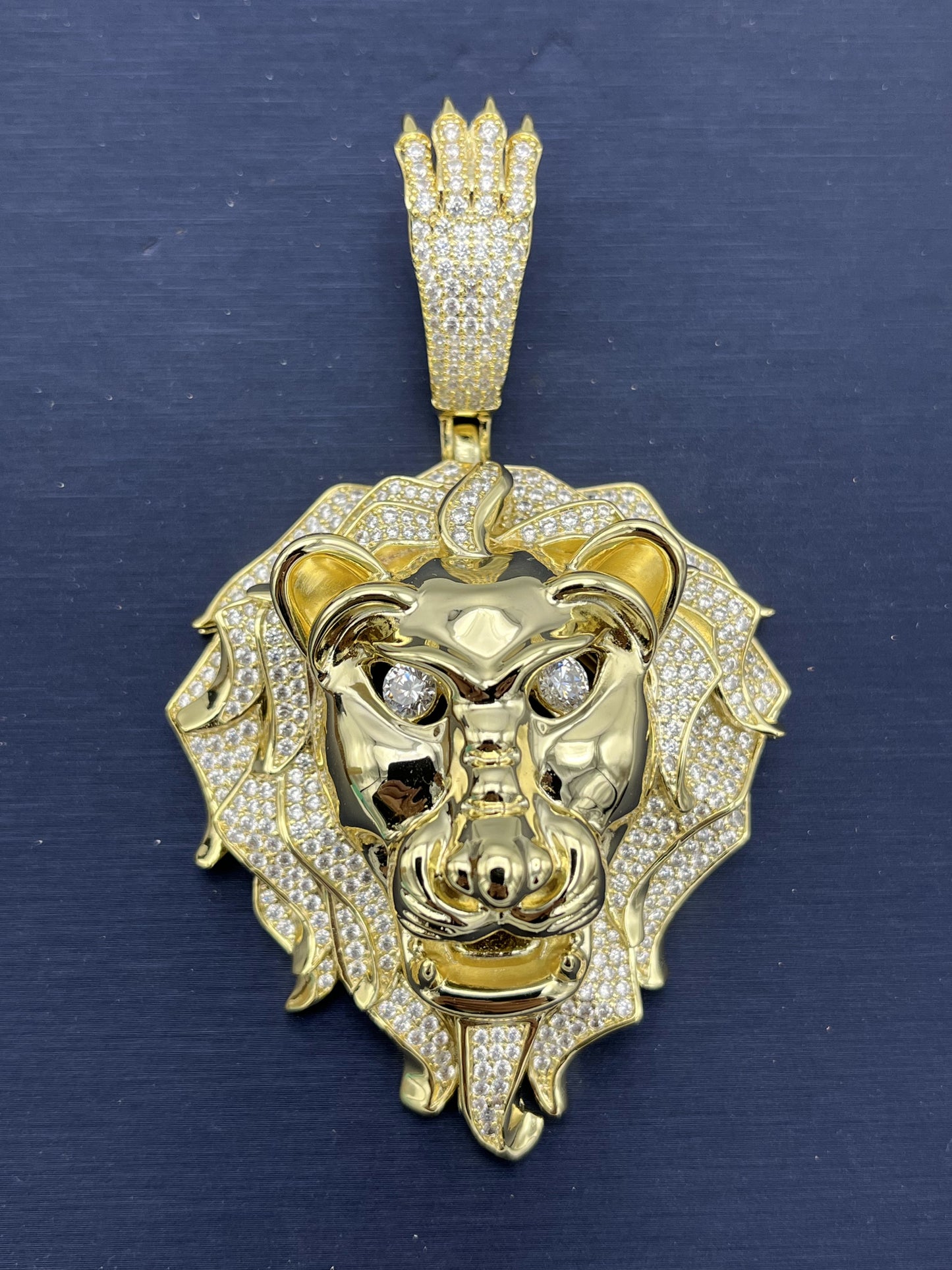 CZ Lion Pendant