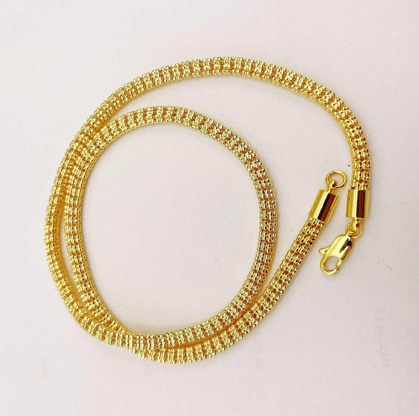 Brass 4mm Ice Chain 16" 18" 20" 22" BRIC-36