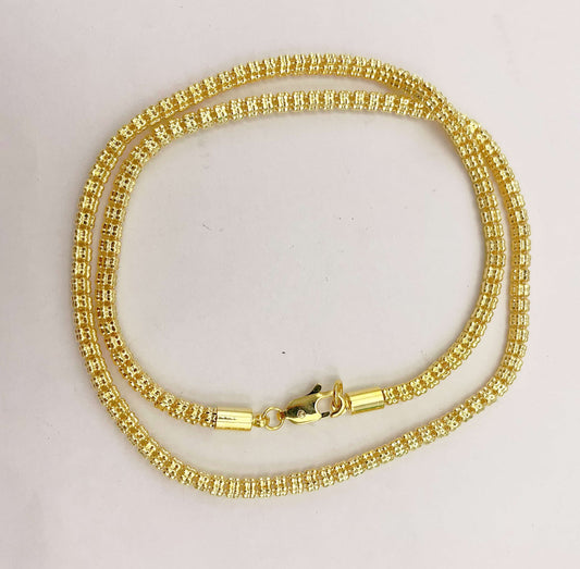 BRIC-36 (Brass: 4mm Ice Chain 16" 18" 20" 22")