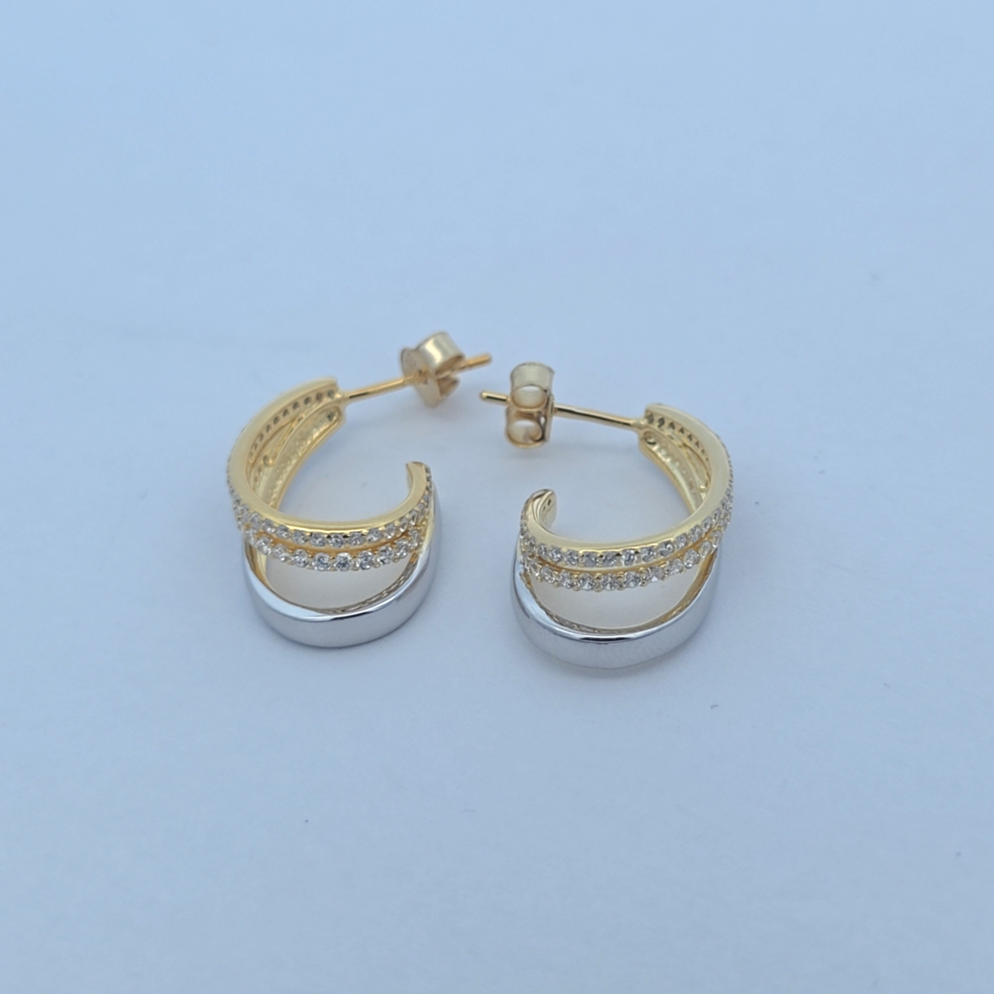 Two Tone Earrings