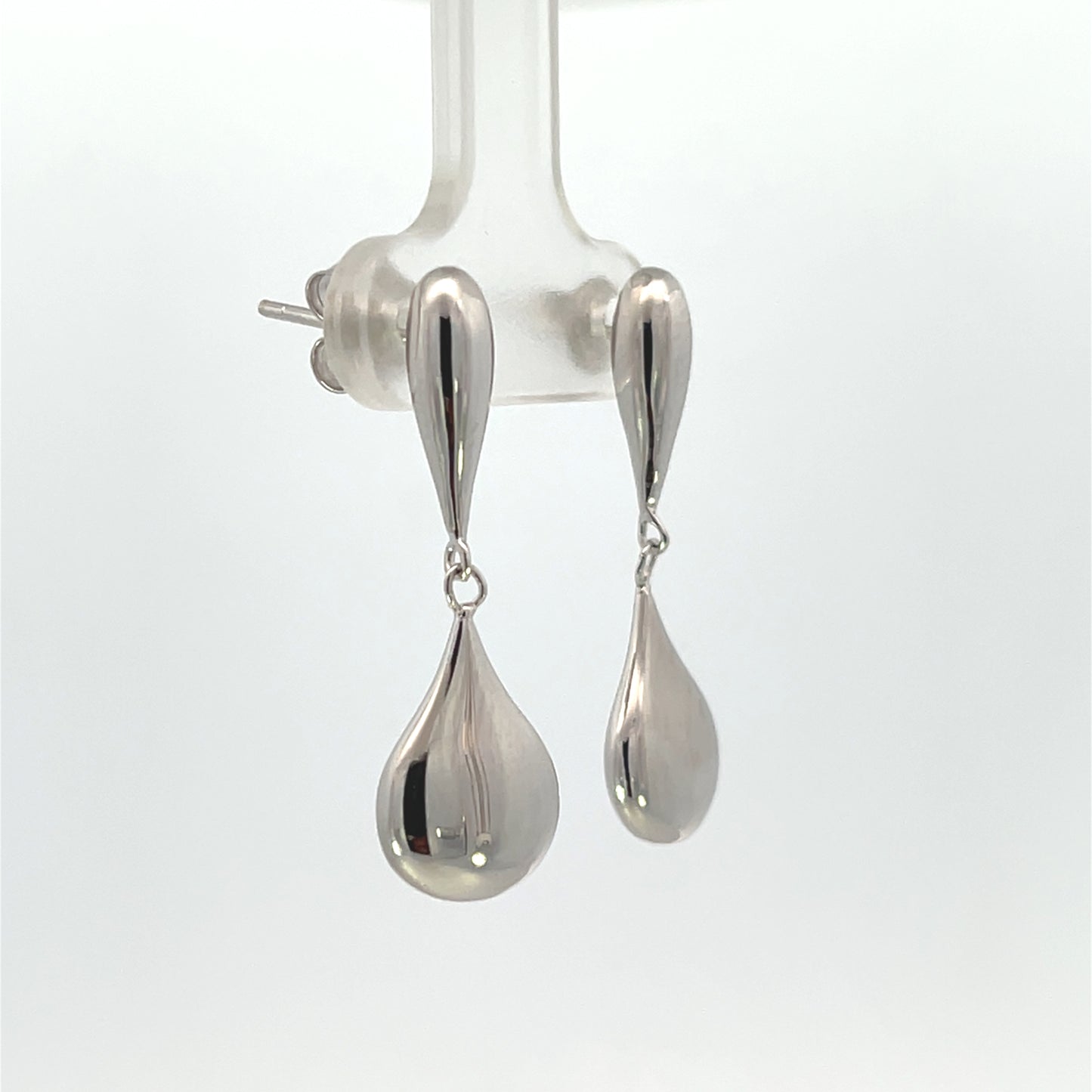 iCe Tear Drop Dangle Earrings