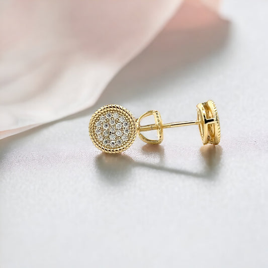 MEM-06 (Moissanite Stone Earring)