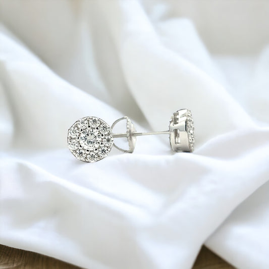 MEM-07 (Moissanite Stone Earring)