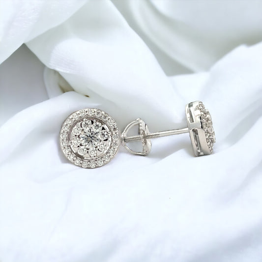 MEM-09 (Moissanite Stone Earring)