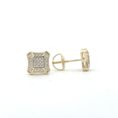 MEM-11 (Moissanite Stone Earring)