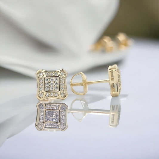 MEM-11 (Moissanite Stone Earring)