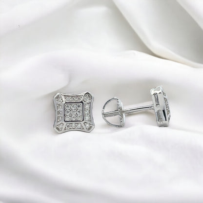 MEM-11 (Moissanite Stone Earring)