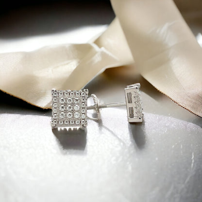 MEM-12 (Moissanite Stone Earring)