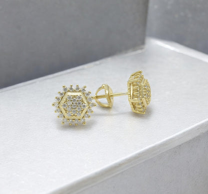 MEM-13 (Moissanite Stone Earring)