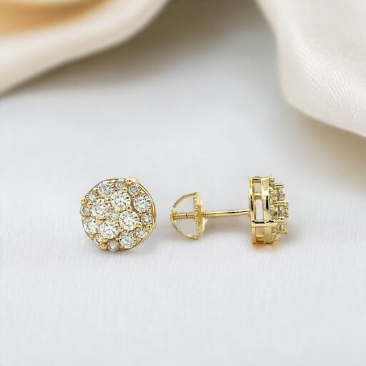 MEM-15 (Moissanite Stone Earring)