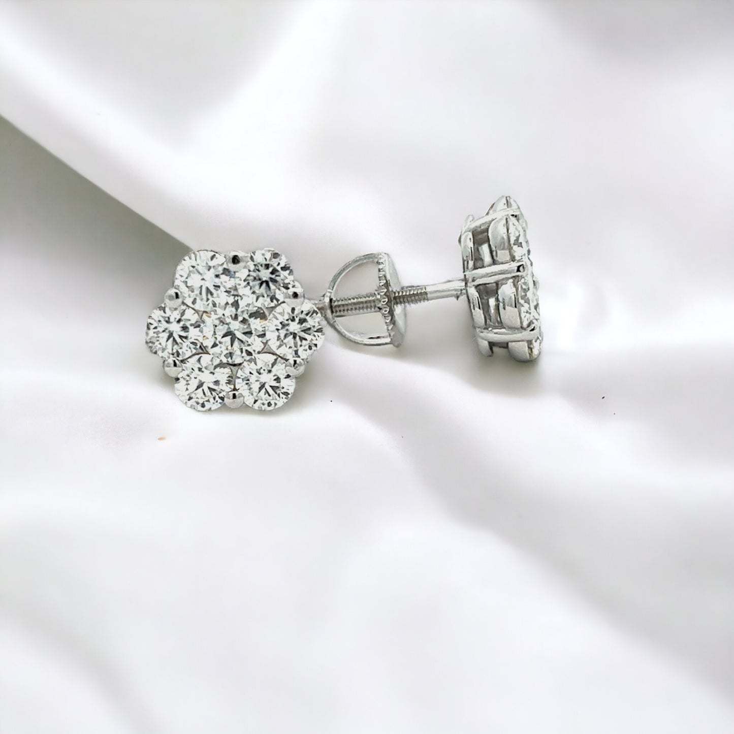 MEM-26 (Moissanite Stone Earring)