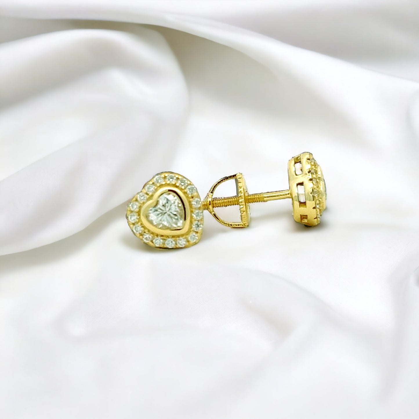 MEM-28 (Moissanite Stone Earring)