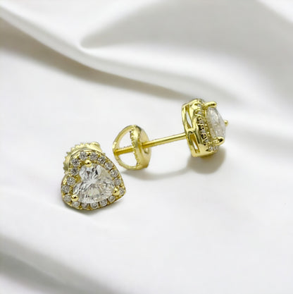 MEM-34 (Moissanite Stone Earring)