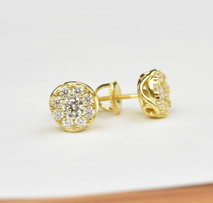 STMEM-40 Moissanite Stone Earring