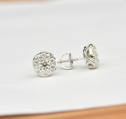 STMEM-40 Moissanite Stone Earring