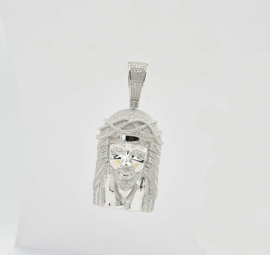 MPM-13 (Moissanite Stone Silver Pendant)