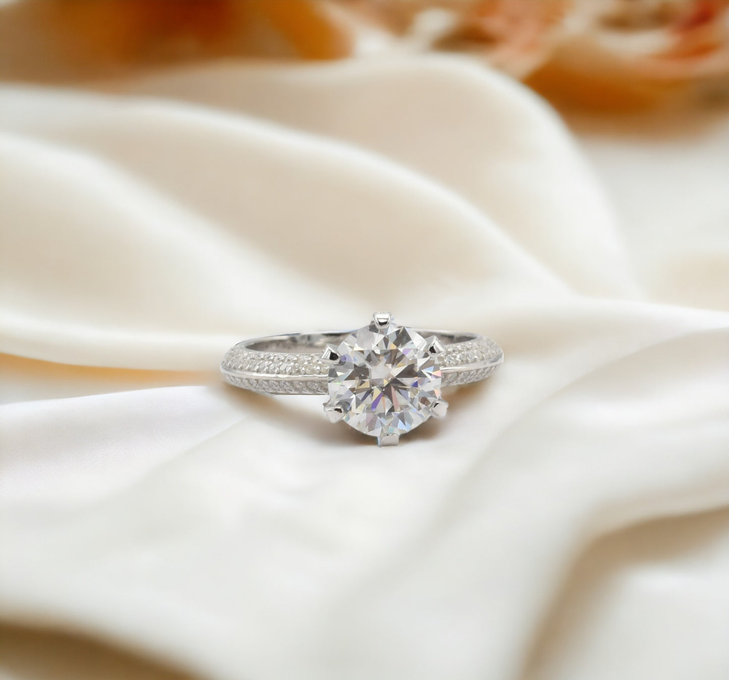 STMRW-22 Moissanite Stone Ring