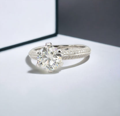 STMRW-22 Moissanite Stone Ring