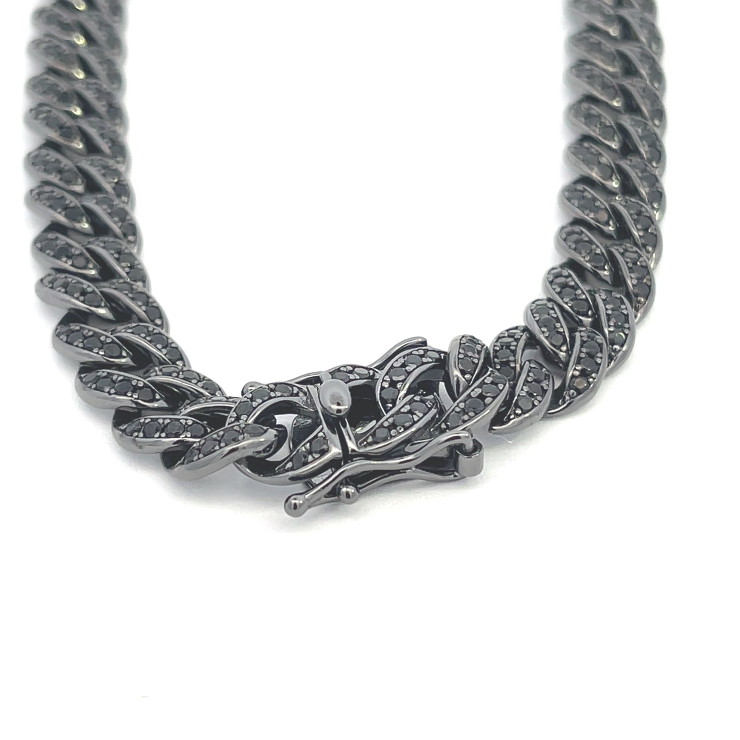 STNB-02 Silver Cuban Chain 9mm 7" 7.5" 8" 16" 18" 20" 22" 24" Net Price