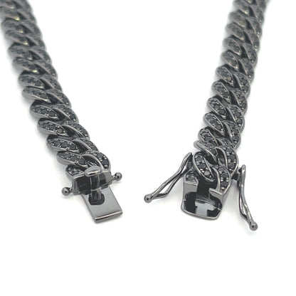 STNB-02 Silver Cuban Chain 9mm 7" 7.5" 8" 16" 18" 20" 22" 24" Net Price