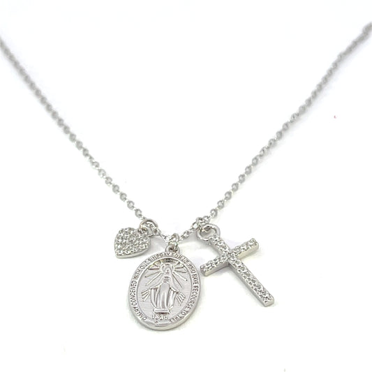 Cross Amen Necklace