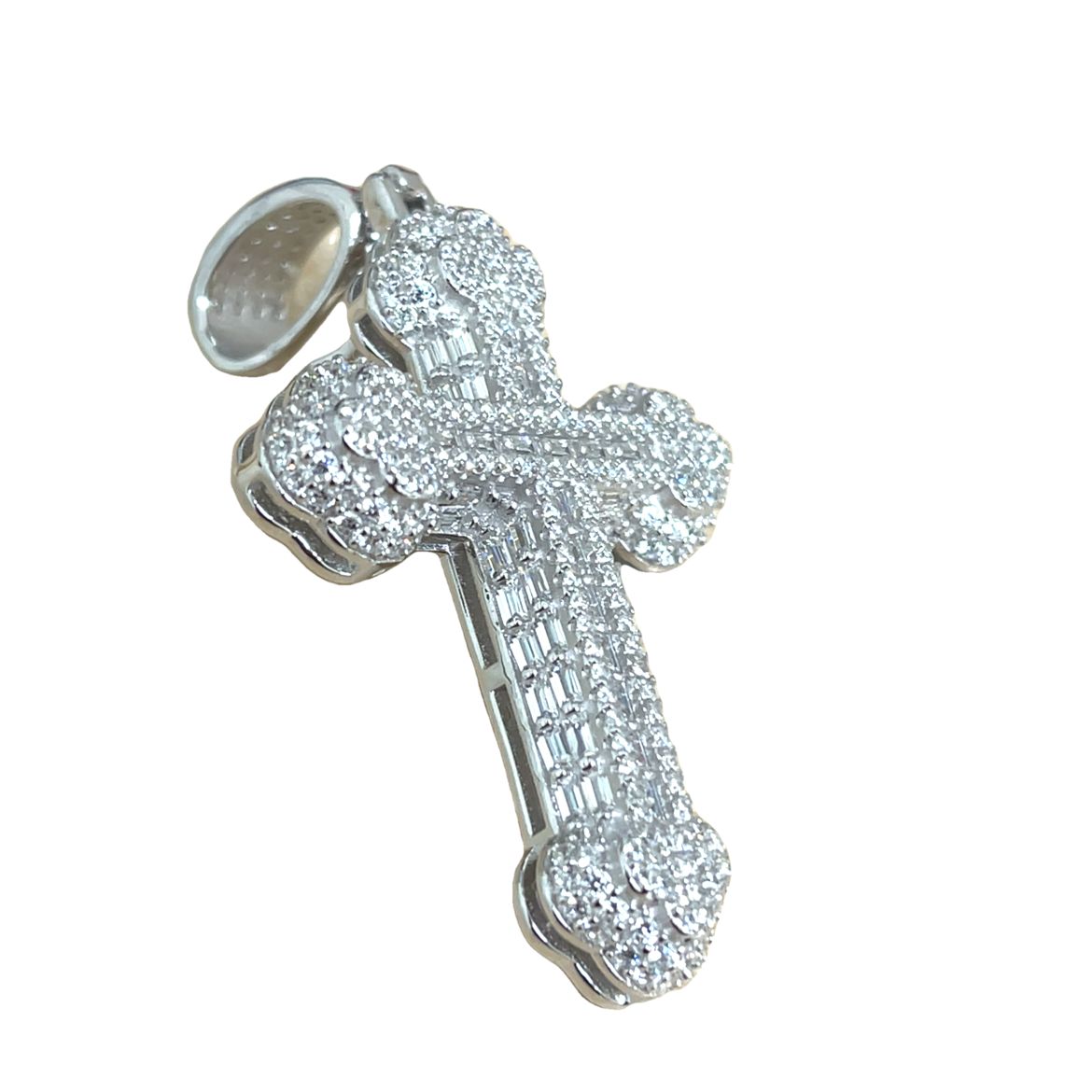 CZ CROSS PENDANT