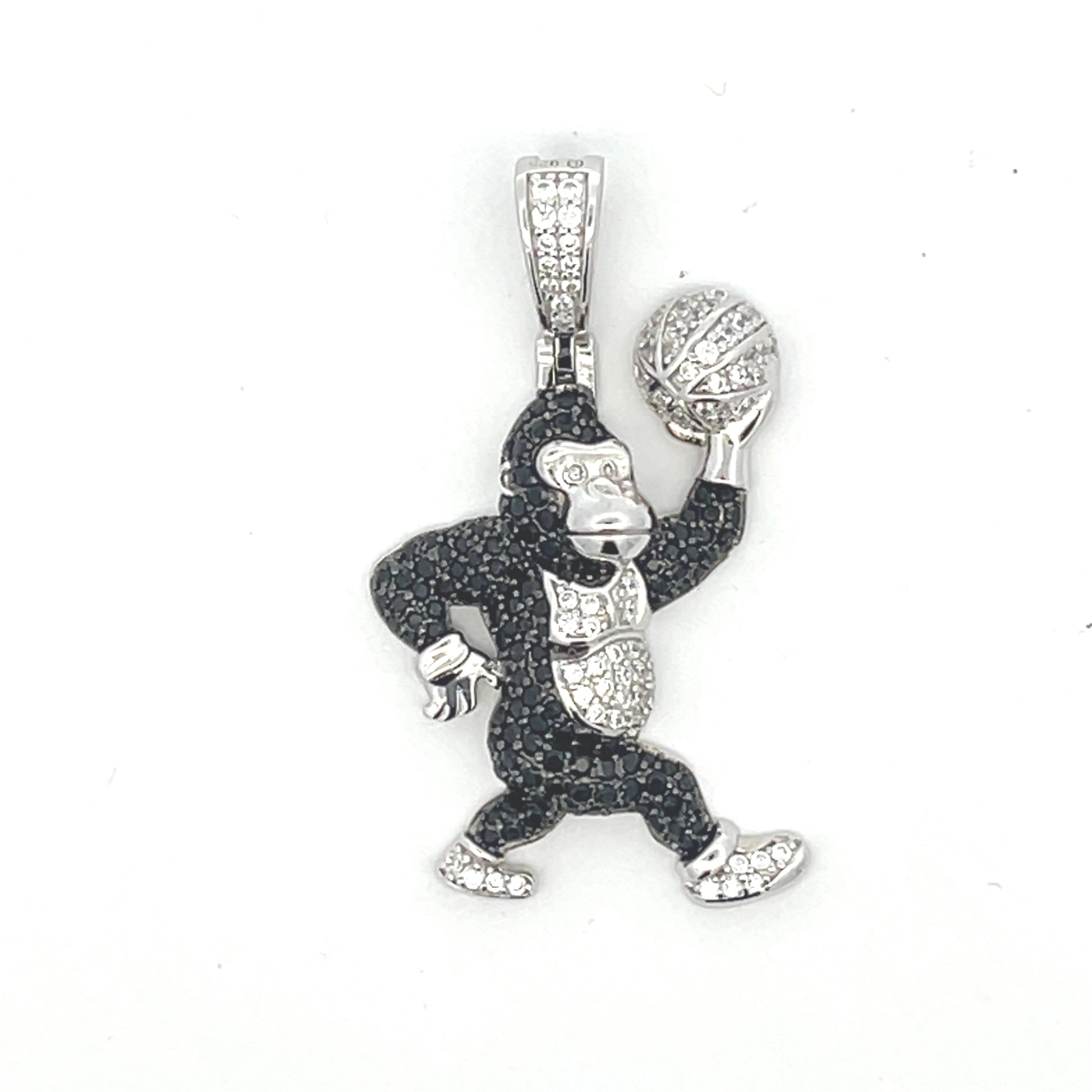 Gorilla Basketball Player Pendant