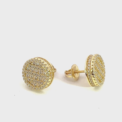 MEM-37 (Moissanite Stone Earring)